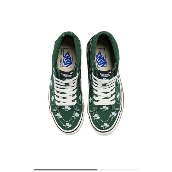 Sandy Liang x Vans special edition SK8-Hi 38 DX Sneakers Green - Picture 4 of 6